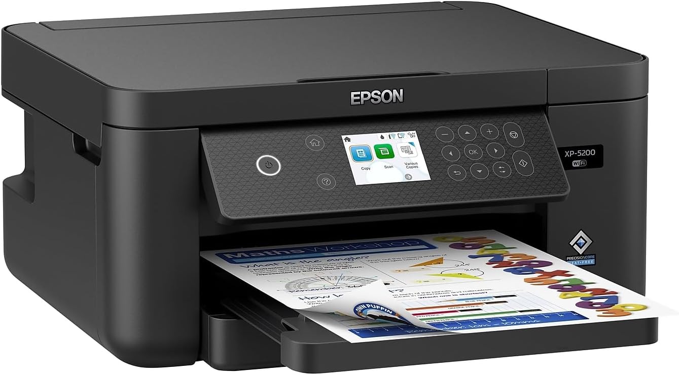 Epson C11CK61201 Expression Home XP-5200 Wireless All-in-One Printer