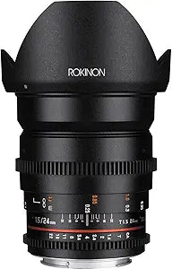 Rokinon Cine DS Lens Kit 24mm 35mm 85mm Canon EF