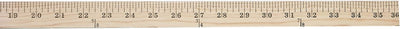 Westcott 10420 - Wood Yardstick - 36 Inch Ruler