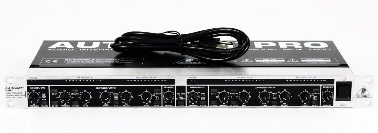 Behringer MDX1400 Autocom Pro Compressor Limiter
