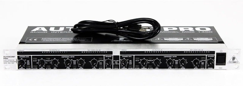 Behringer MDX1400 Autocom Pro Compressor Limiter — main product image