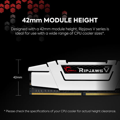 G.Skill F4-4000C18D-32GVK Ripjaws V 32GB DDR4 4000MHz RAM