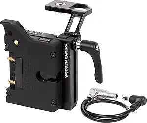 Wooden Camera Micro Battery Slide Gold Mount for BGH1 — main product image