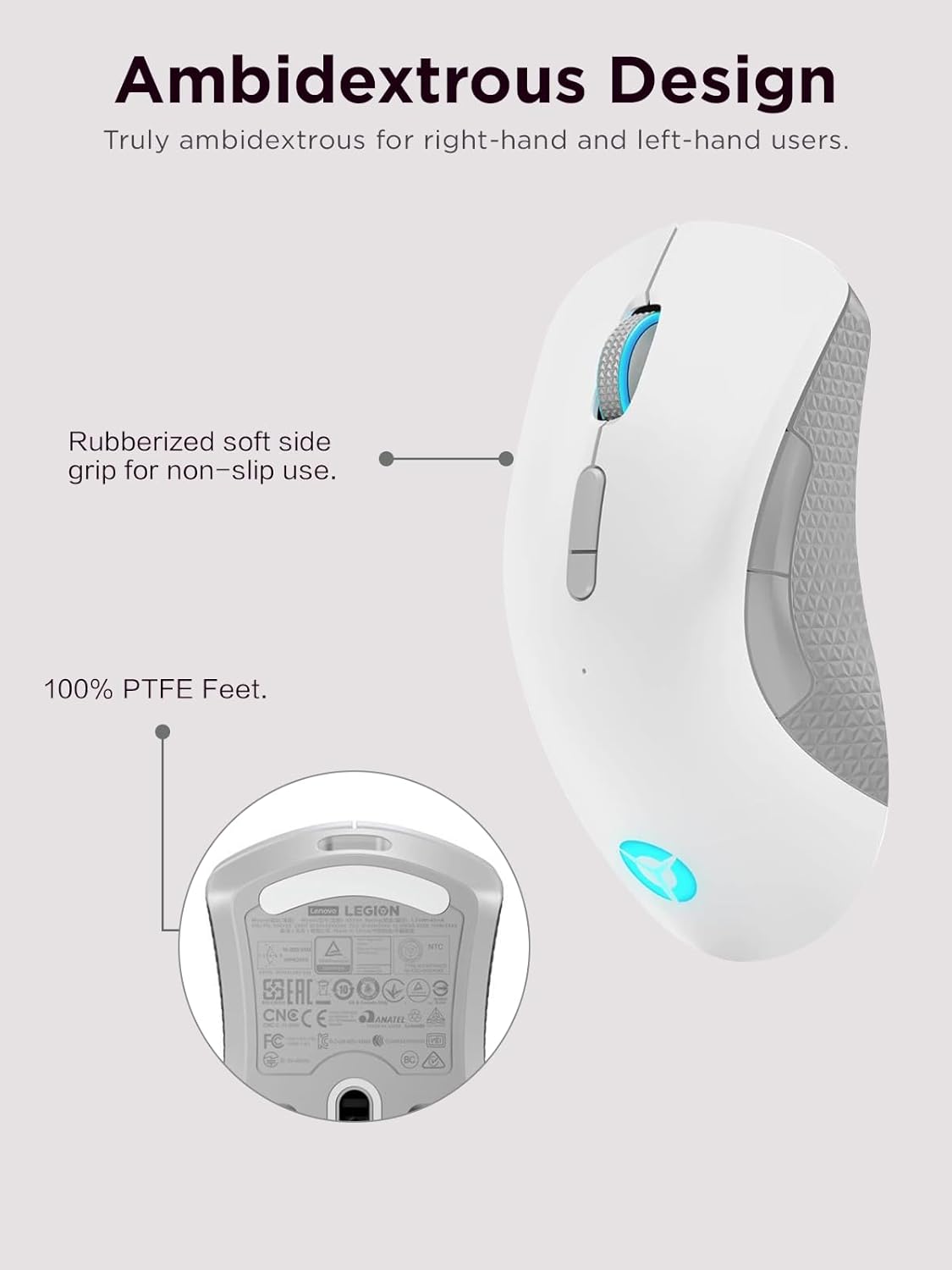 Lenovo GY51C96033 Legion M600 RGB Wireless Gaming Mouse