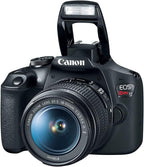Canon EOS Rebel T7 DSLR Camera 18-55mm Bundle