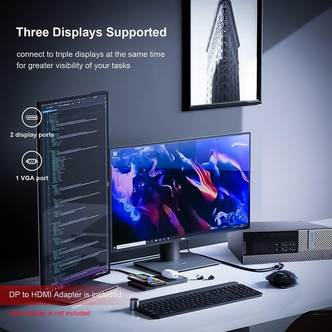 Dell Optiplex 7020 i7 Desktop 16GB 1TB SSD WiFi Renewed