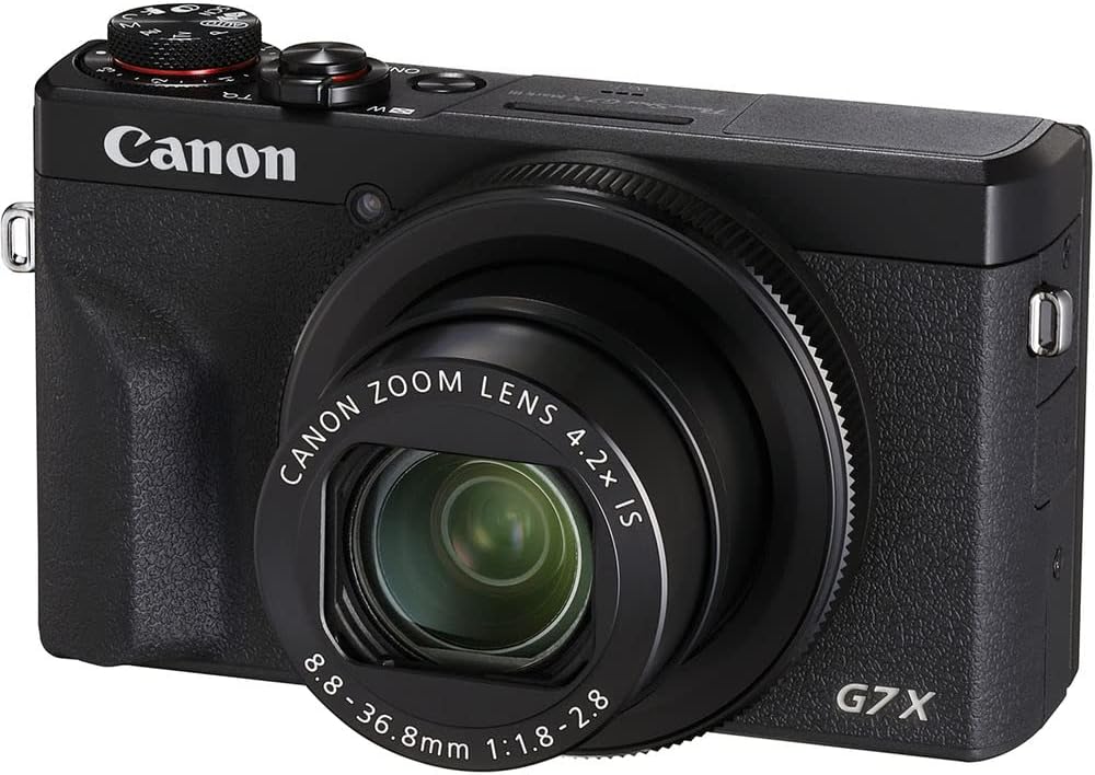 Canon 3637C001 PowerShot G7 X Mark III Digital Camera Bundle Renewed