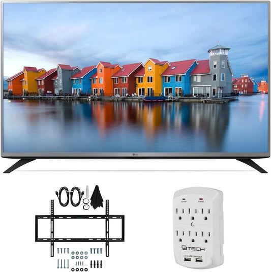 LG 49LF5400 49-inch HDTV Wall Mount Bundle
