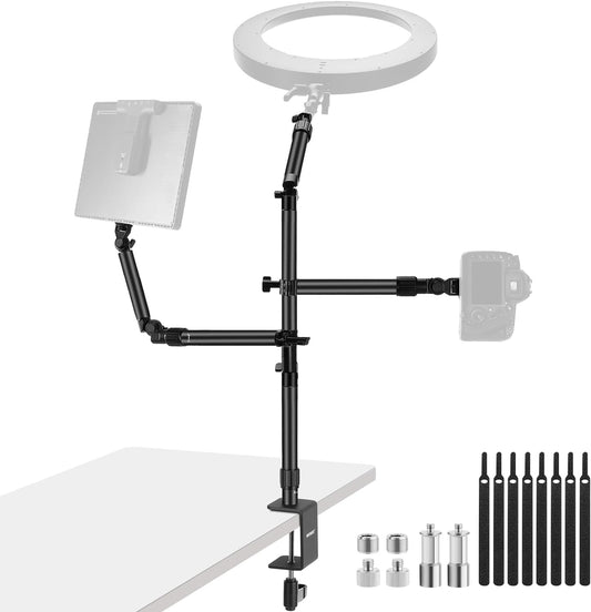 NEEWER 10102854 Overhead Camera Desk Mount Stand