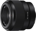 Sony SEL50F18F FE 50mm F1.8 Standard Prime Lens