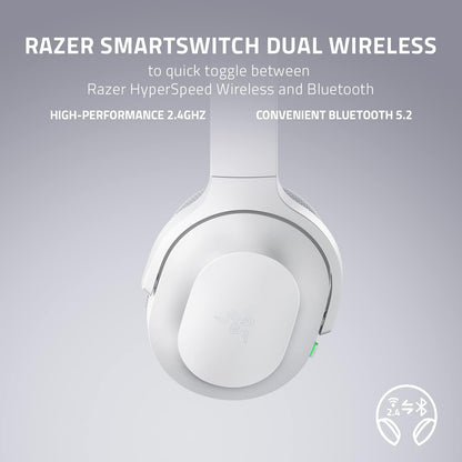 Razer RZ04-03790200-R3M1 Barracuda Wireless Gaming Headset White
