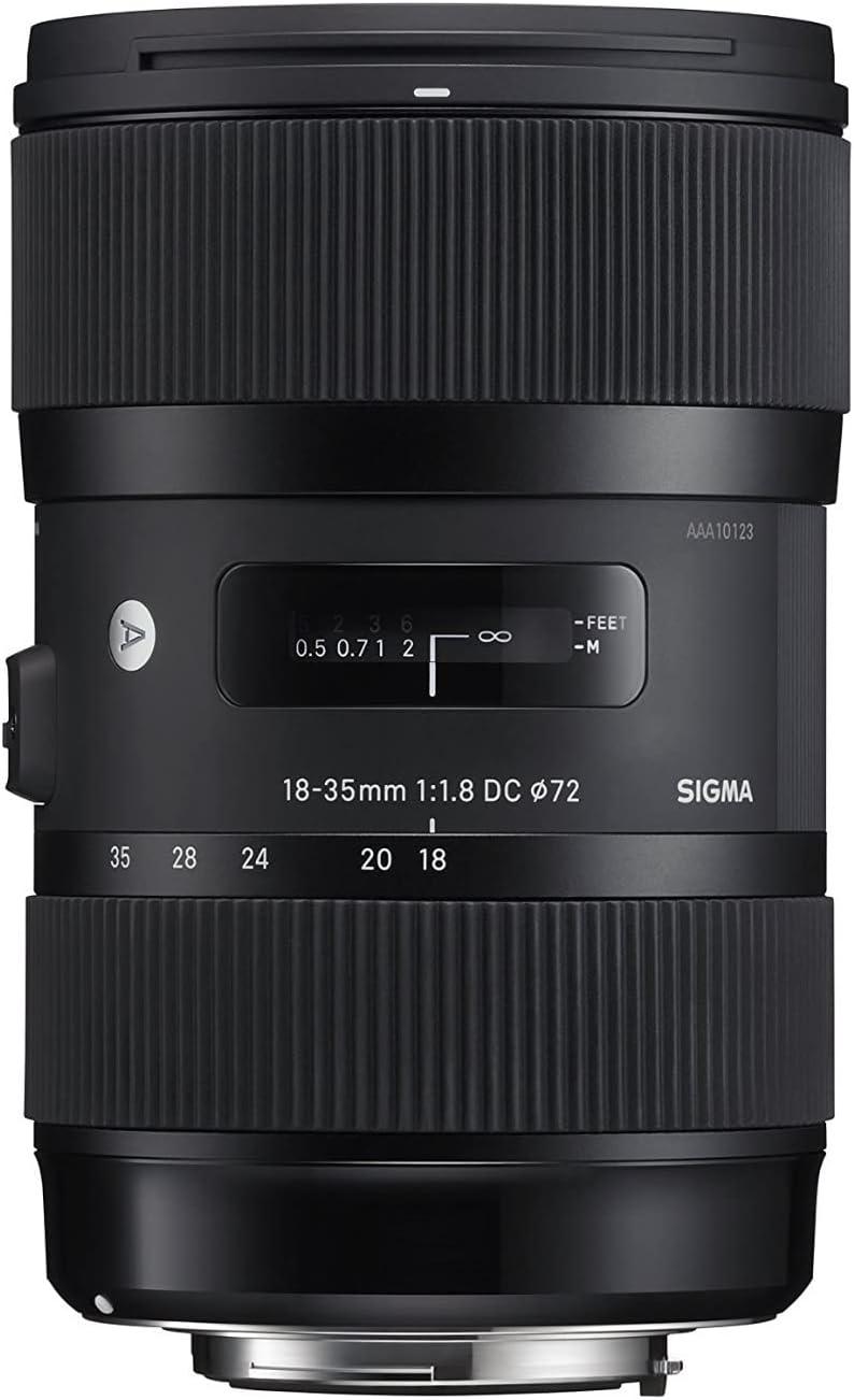 Sigma 210101 18-35mm F1.8 Canon Lens