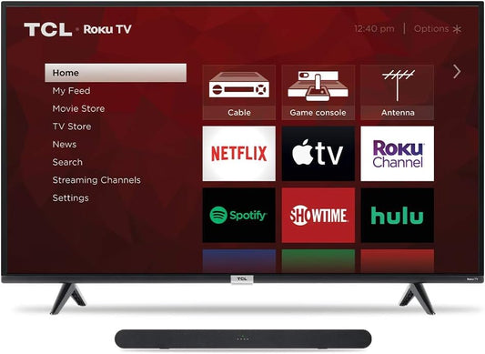 TCL 6 Series 65" TV & Alto 6 Sound Bar Combo