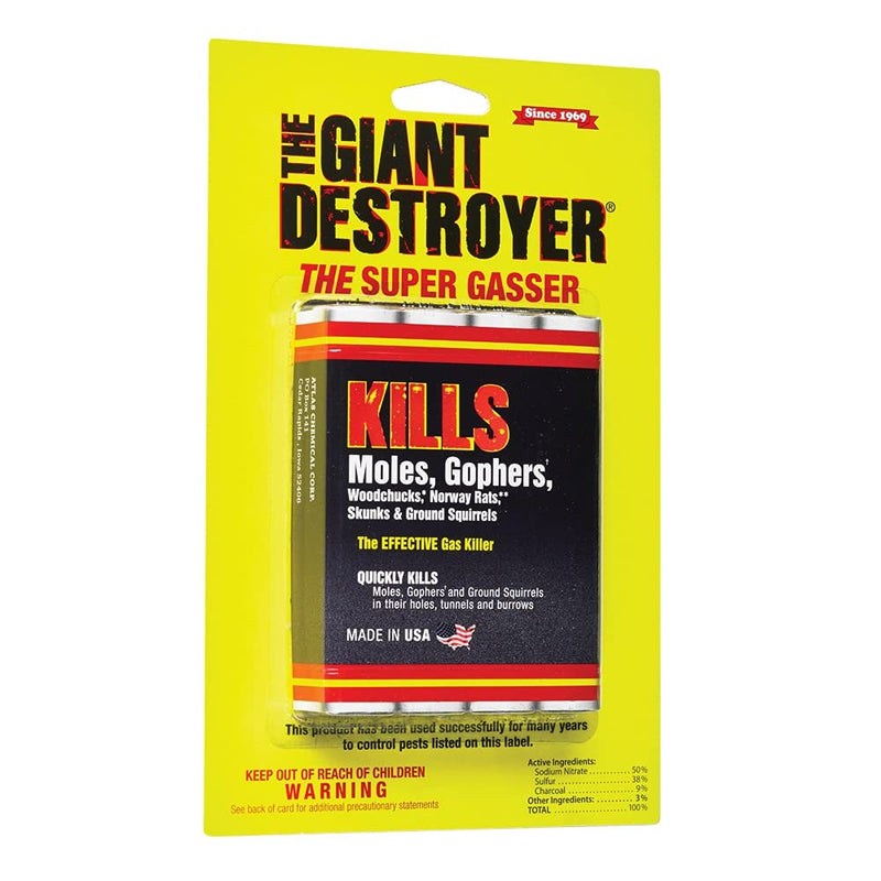 Atlas The Giant Destroyer Gas Killer - Mole & Gopher Control — main product image