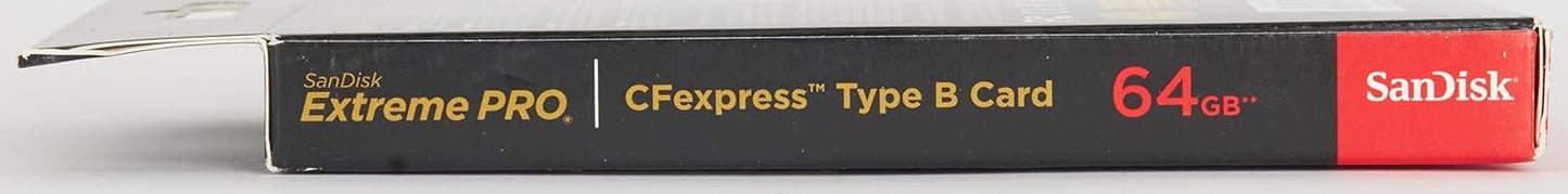 SanDisk SDCFE-064G-GN4NN 64GB Extreme PRO CFexpress Card