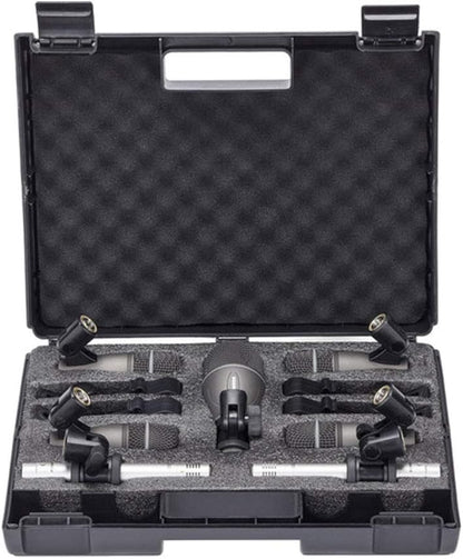 Samson DK707 7-Piece Drum Mic Kit w/ Headphones