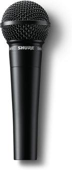 Shure SM58-BLK Pro XLR Dynamic Microphone Black Edition
