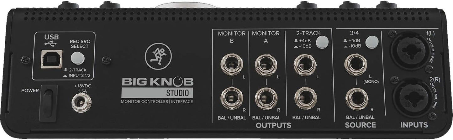 Mackie MACBIGKNOBSTUK1 Studio Monitor Controller Bundle