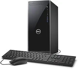Dell 3670 DT Inspiron Desktop - i5-9400, 12GB RAM, Dual Drive