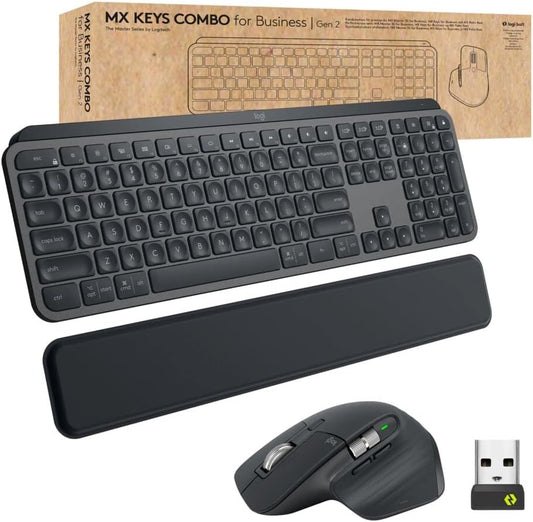 Logitech 920-010923 MX Keys Business Combo Graphite