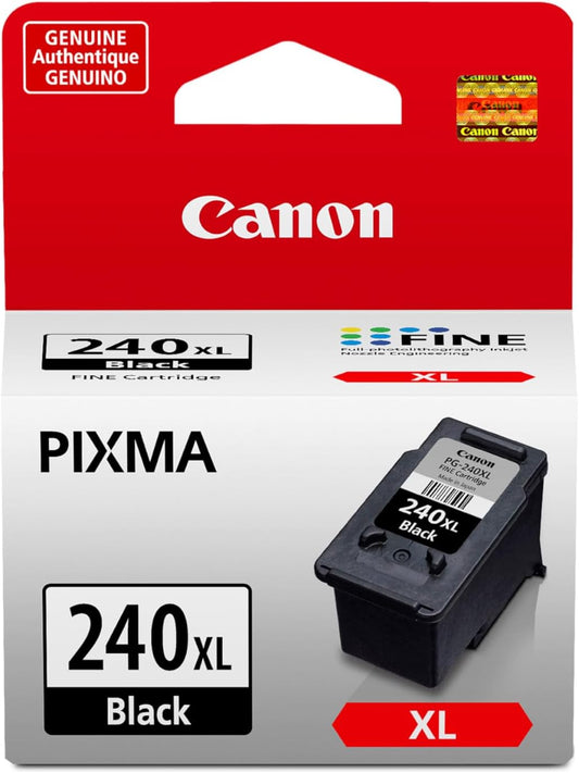 Canon PG-240XL Black Ink Cartridge - High Yield, Genuine