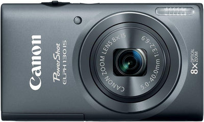 Canon ELPH 130 IS 16MP Digital Camera 8x Zoom