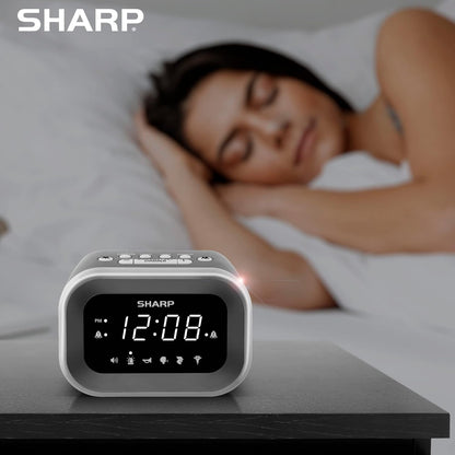 Sharp Big Bang Super Loud Alarm Clock for Heavy Sleepers