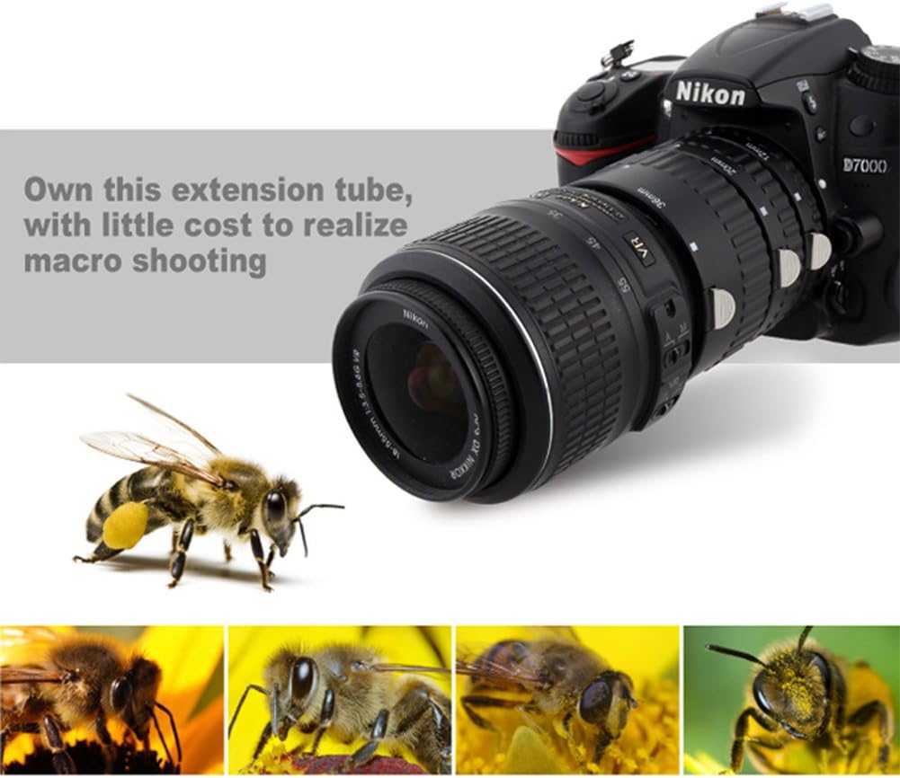 Meike MKNA-MKNAFA Nikon Macro Extension Tube Set