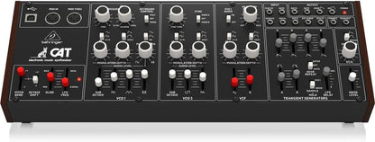 Behringer CAT Analog Synthesizer - Dual VCO Design