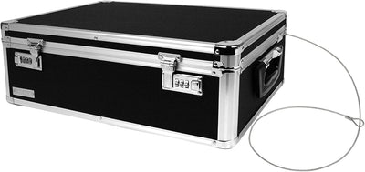 Vaultz VZ00323 Combination Lock Box for Laptop Cash and Medicine