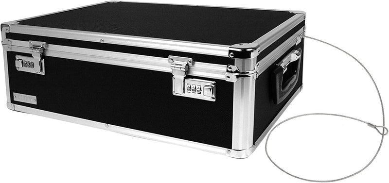 Vaultz VZ00323 Combination Lock Box for Laptop Cash and Medicine — main product image