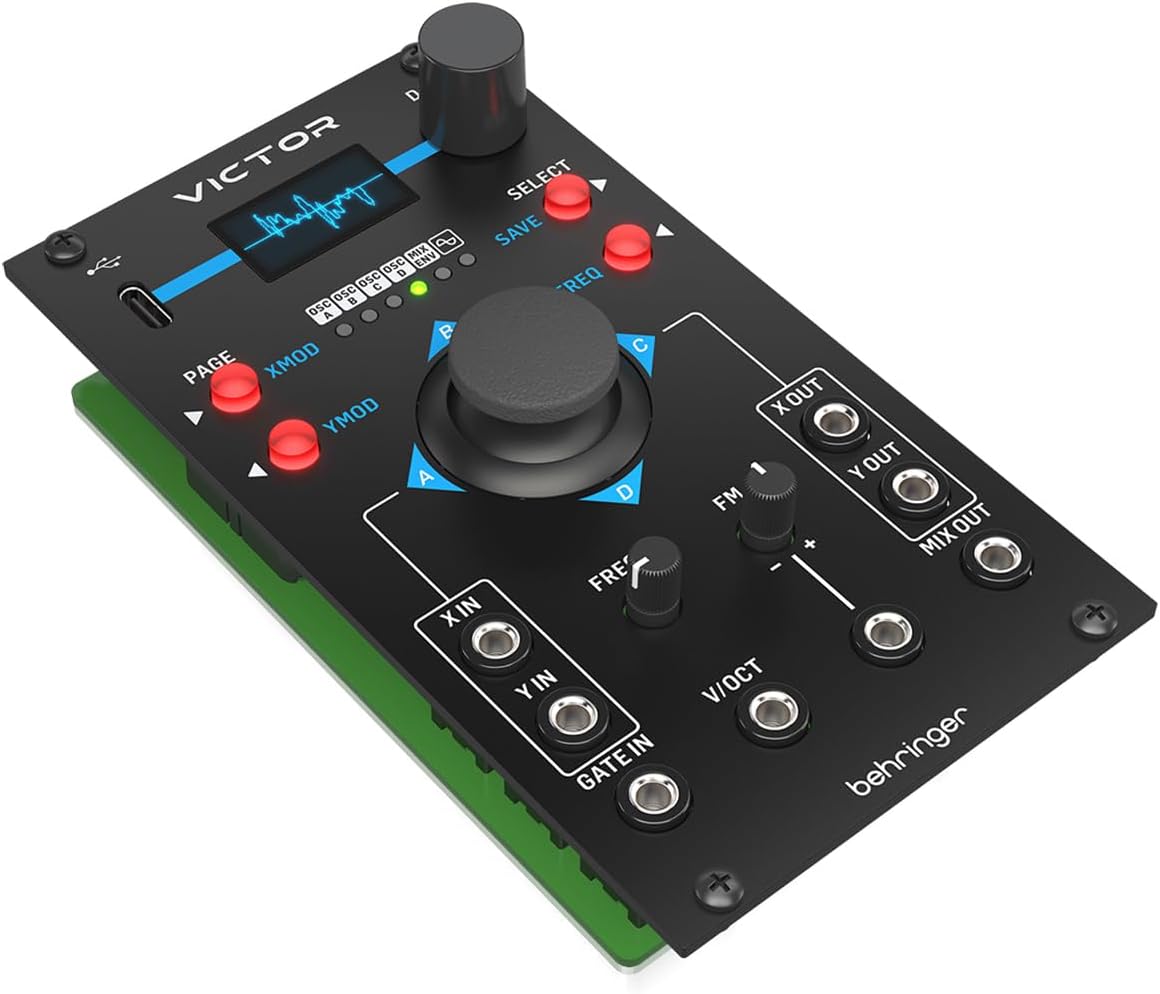 Behringer VICTOR 0720-ADA86-000 Quad Morphing Eurorack Oscillator