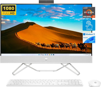 HP Touchscreen all in one desktop: 27", Ryzen 7, 32GB RAM, 1TB SSD