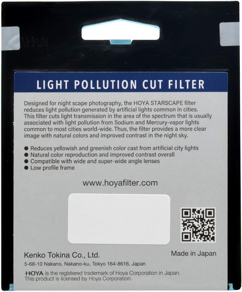 Hoya 55mm Starscape Light Pollution Filter