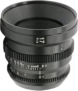 SLR Magic MicroPrime CINE 17mm T1.5 Lens, MFT Mount Wide Angle