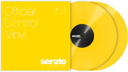 Serato SCV-PS-YEL-OV 12" Yellow Control Vinyl Pair