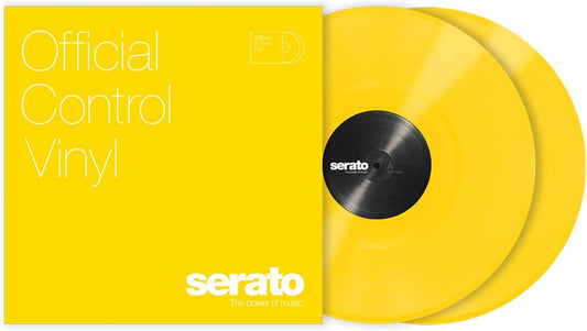Serato SCV-PS-YEL-OV 12" Yellow Control Vinyl Pair