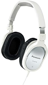 Panasonic RP-HX700-W Sealed Dynamic Stereo Headphones White