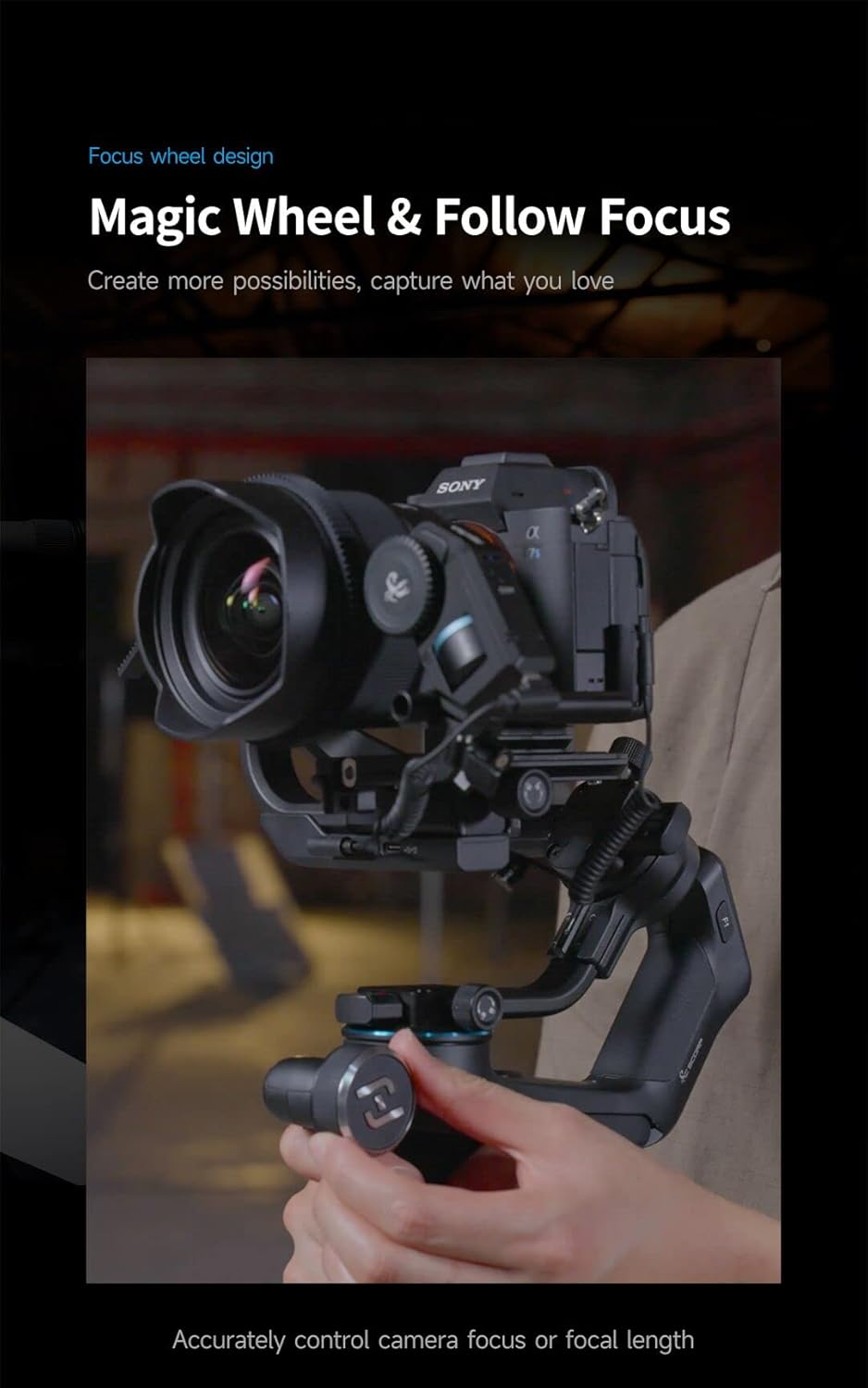 FeiyuTech Feiyu F2C-C SCORP-C Camera Gimbal Stabilizer
