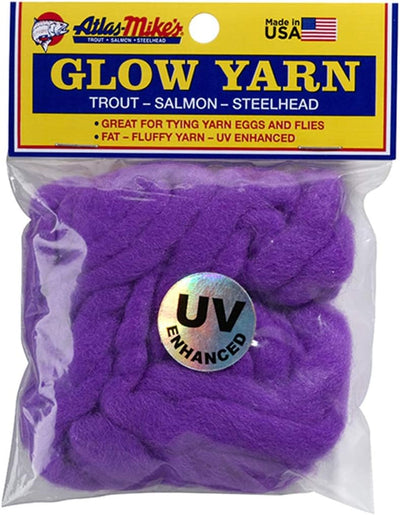 Atlas UV Glow Yarn Fishing Lure