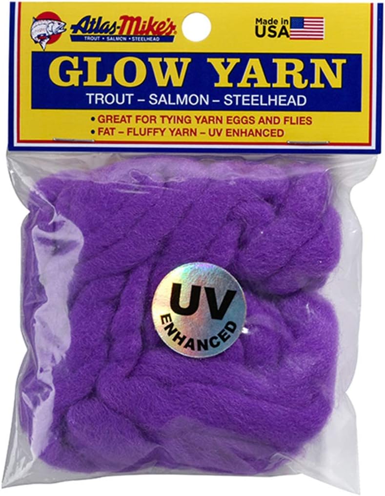 Atlas UV Glow Yarn Fishing Lure — main product image