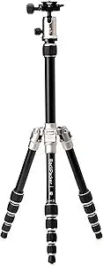 Benro BMBPATTN Mefoto Backpacker Tripod - Aluminum Titanium