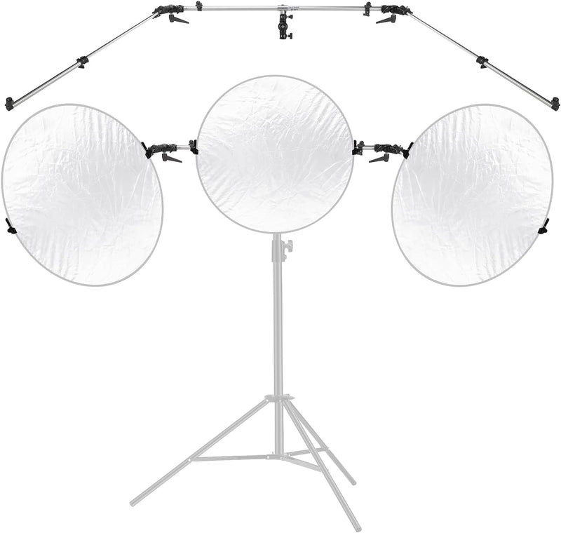 Neewer Triple Reflector Holder for Photography Stand ST-RF3 — main product image