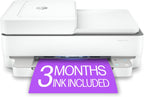 HP ENVY 6455e Wireless Color Inkjet Printer - White