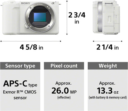 Sony Alpha ZV-E10 II Camera: APS-C Mirrorless for Content Creators