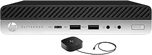 HP EliteDesk 800 G4 i5 Mini Desktop with Dock