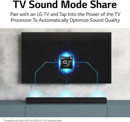 LG OLED77G2PUA 77-Inch 4K OLED TV with S90QY Soundbar Bundle