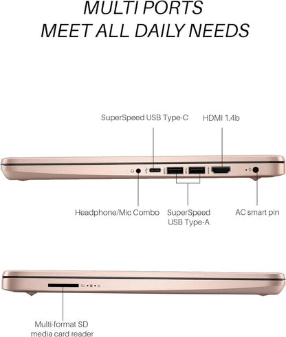 HP hp 14 laptop Quad-Core 16GB 384GB SSD