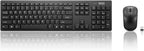 Lenovo GX31K80998 Wireless Keyboard and Mouse Combo Quiet