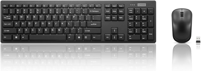Lenovo GX31K80998 Wireless Keyboard and Mouse Combo Quiet — main product image